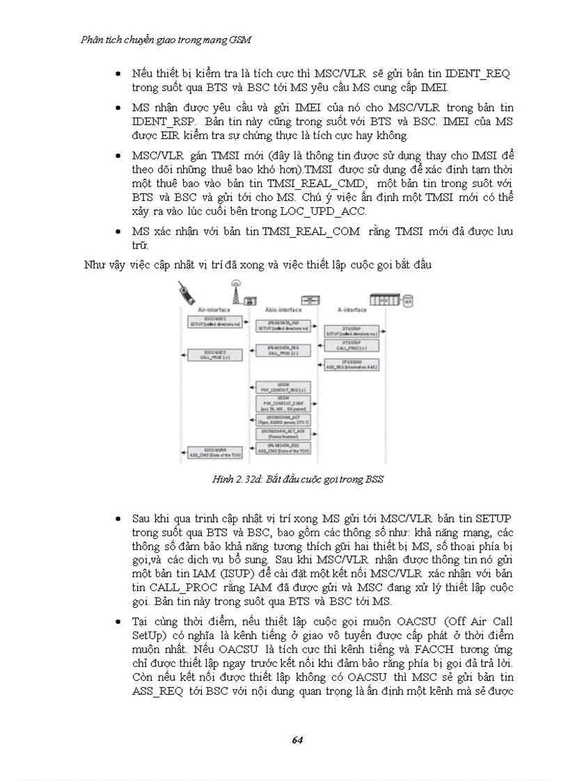 image for page Phân tích chuyển giao trong mạng gsm
