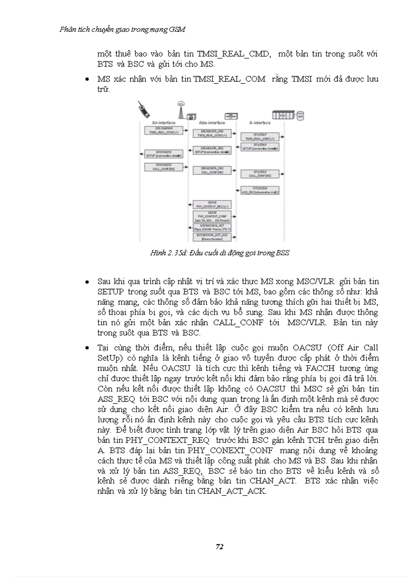 image for page Phân tích chuyển giao trong mạng gsm