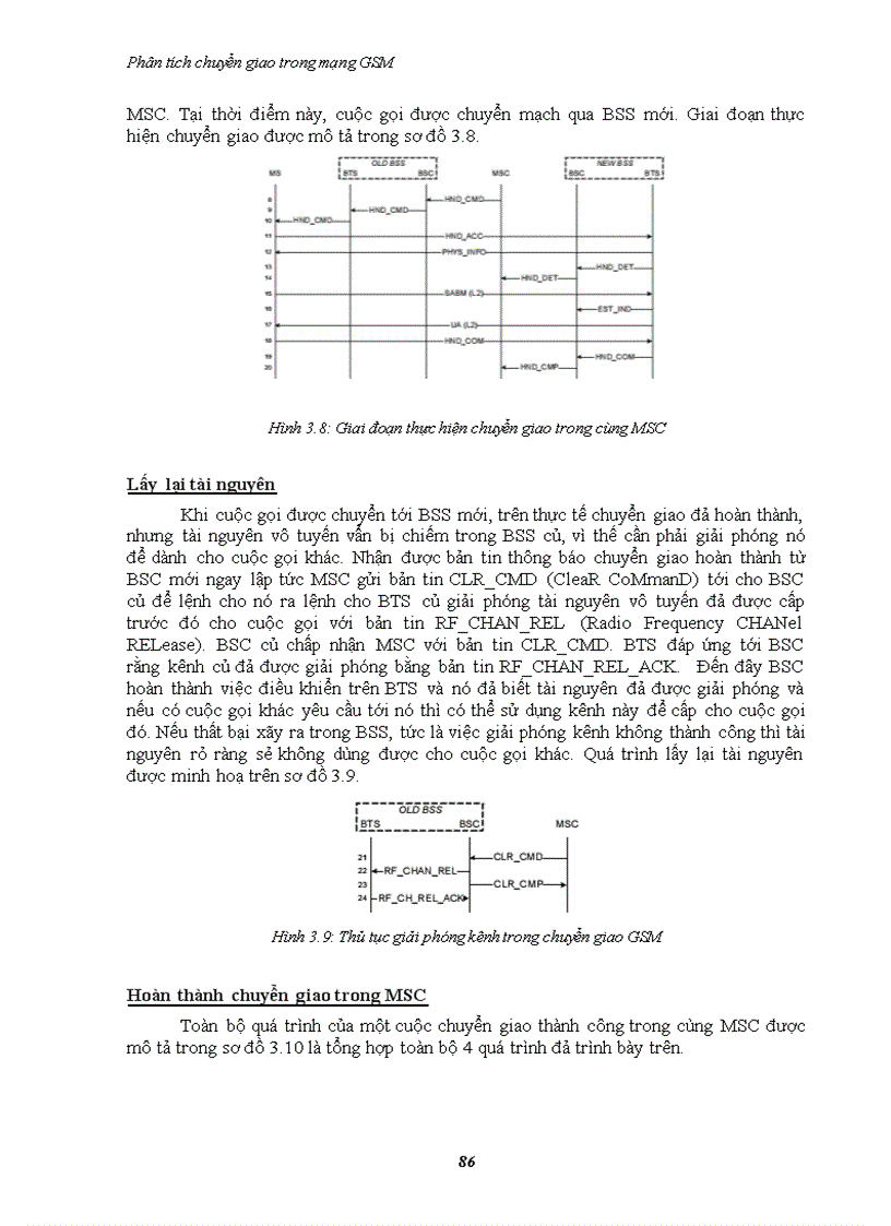 image for page Phân tích chuyển giao trong mạng gsm