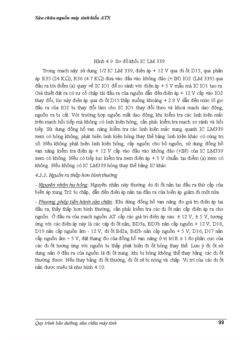 image for page Quy trình bảo dưỡng máy tính