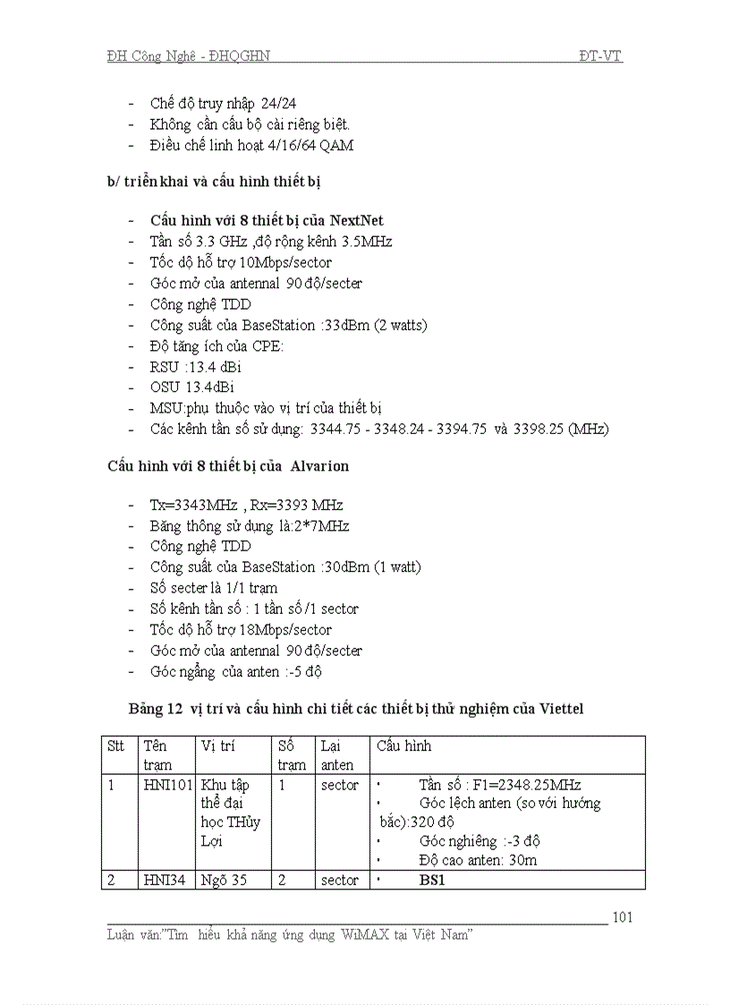 image for page Tìm hiểu khả năng ứng dụng WiMAX tại Việt Nam