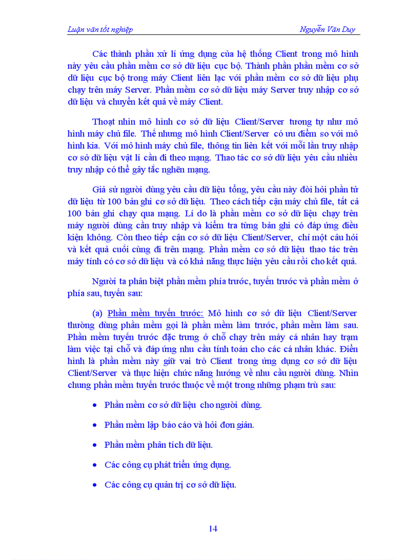 image for page Truy nhập cơ sở dữ liệu trên mạng trong môi trường mạng Internet và Intranet