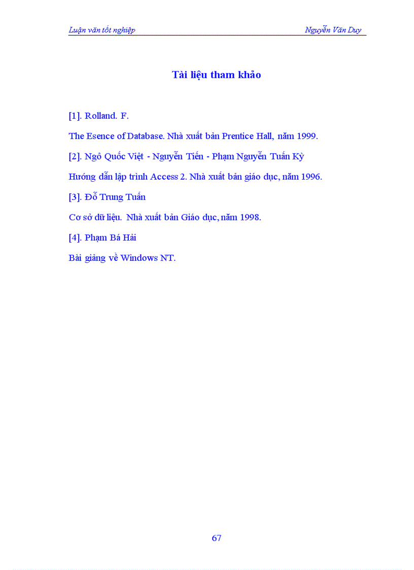 image for page Truy nhập cơ sở dữ liệu trên mạng trong môi trường mạng Internet và Intranet
