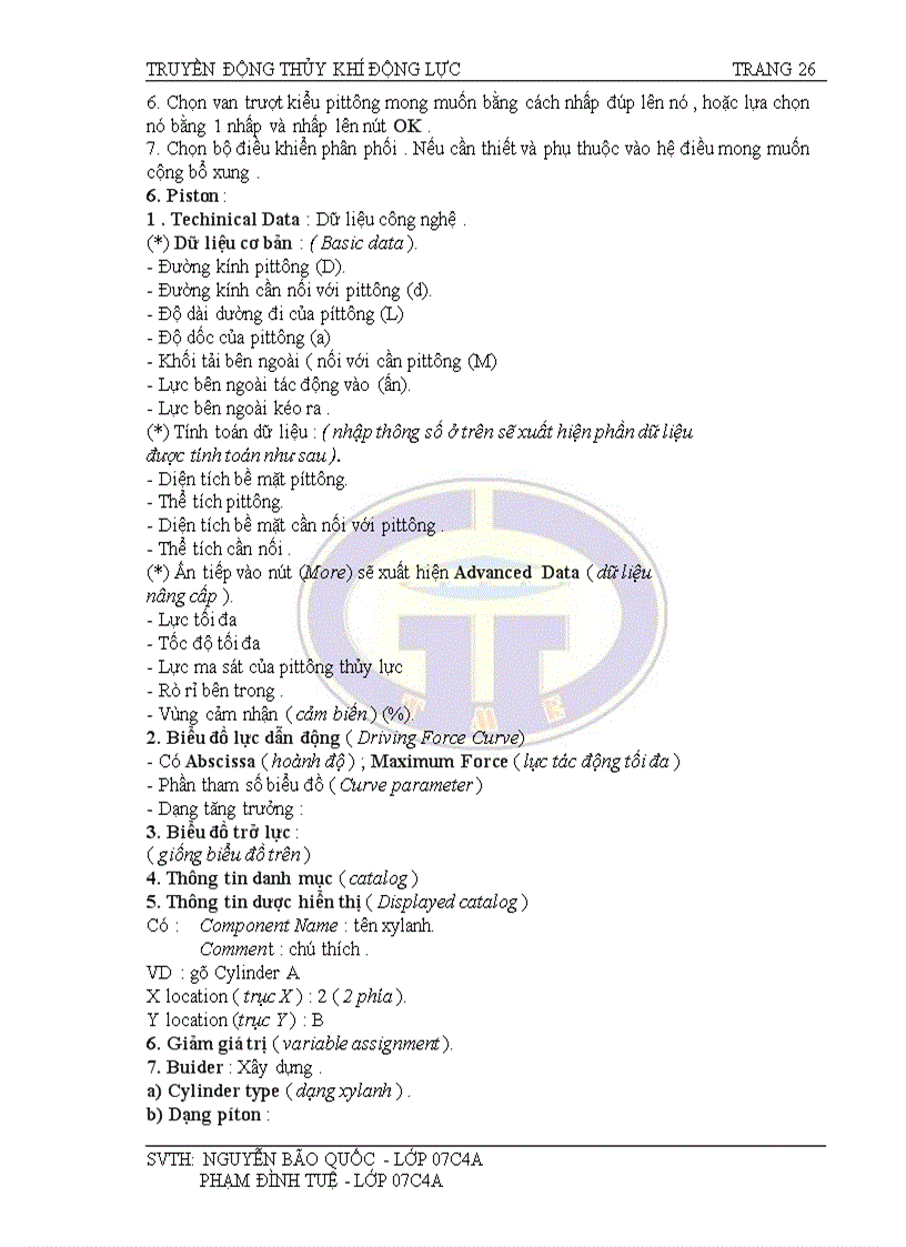 image for page Ứng dụng phần mềm automation studio 5 0 để thiết kế mô phỏng các phần tử thủy lực trong hệ thống truyền động thủy lực