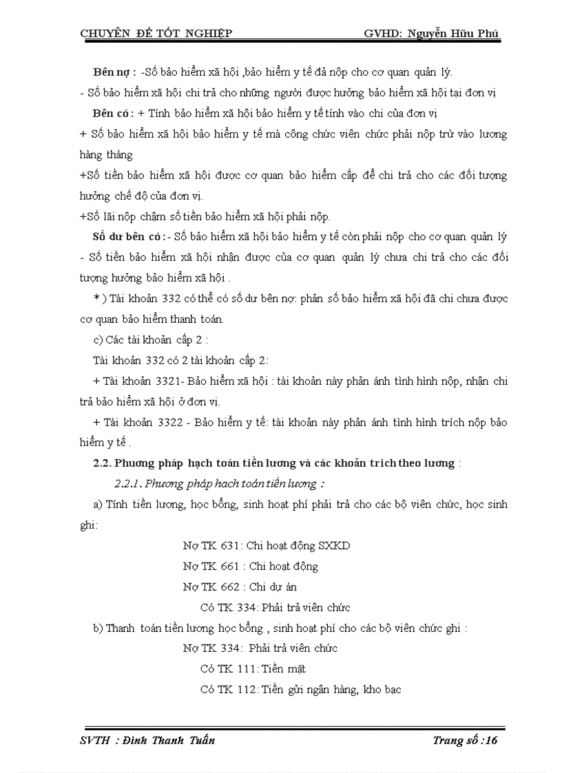 image for page Kế toán tiền lương và các khoản trích theo lương tại Trung tâm y tế