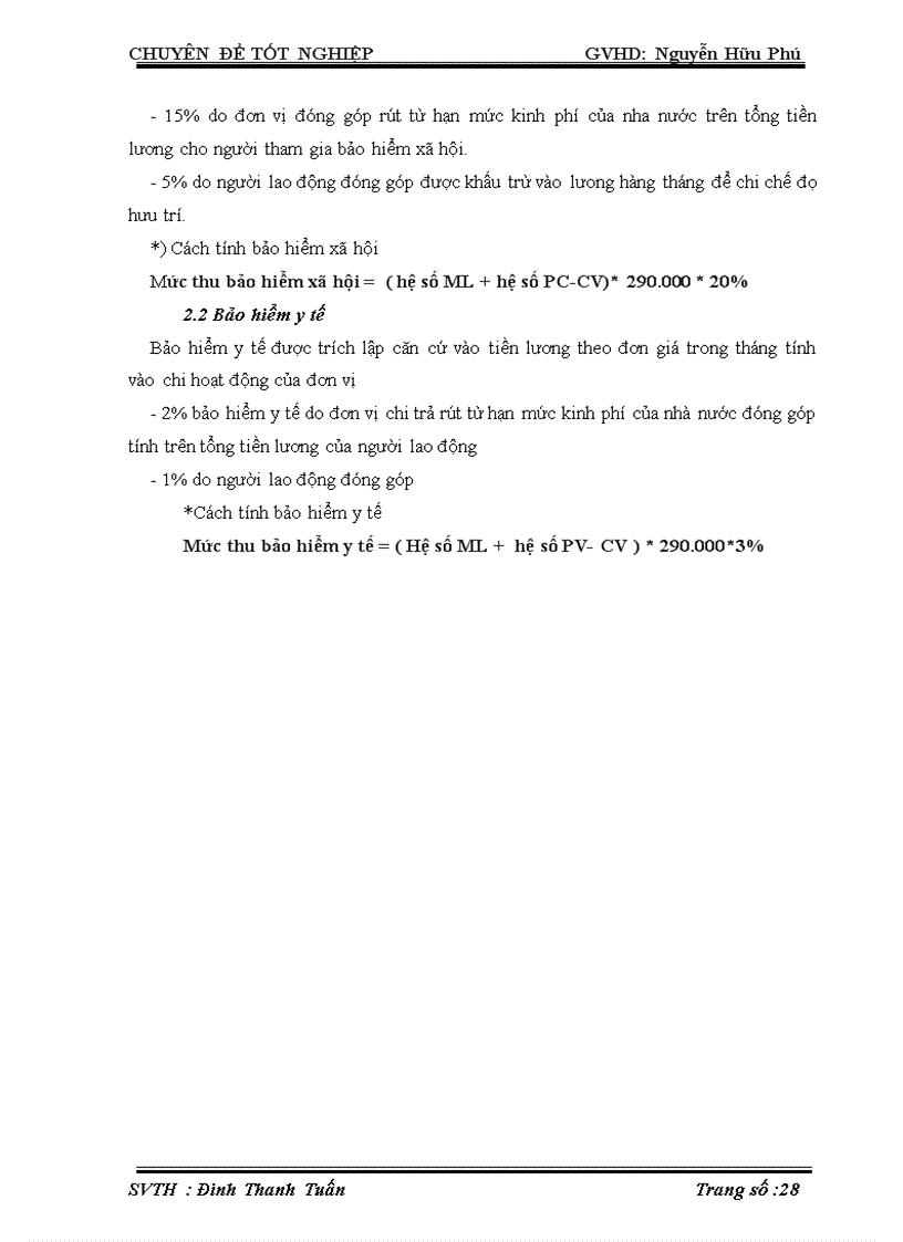 image for page Kế toán tiền lương và các khoản trích theo lương tại Trung tâm y tế