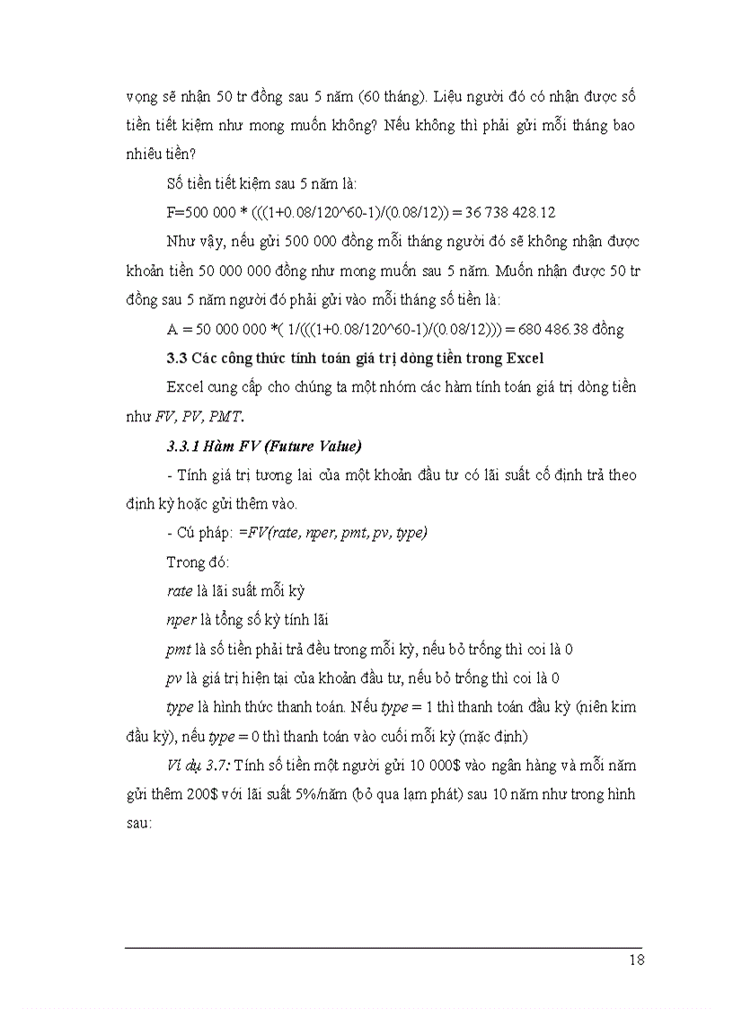 image for page Ứng dụng MS Excel trong quản lý tài chính