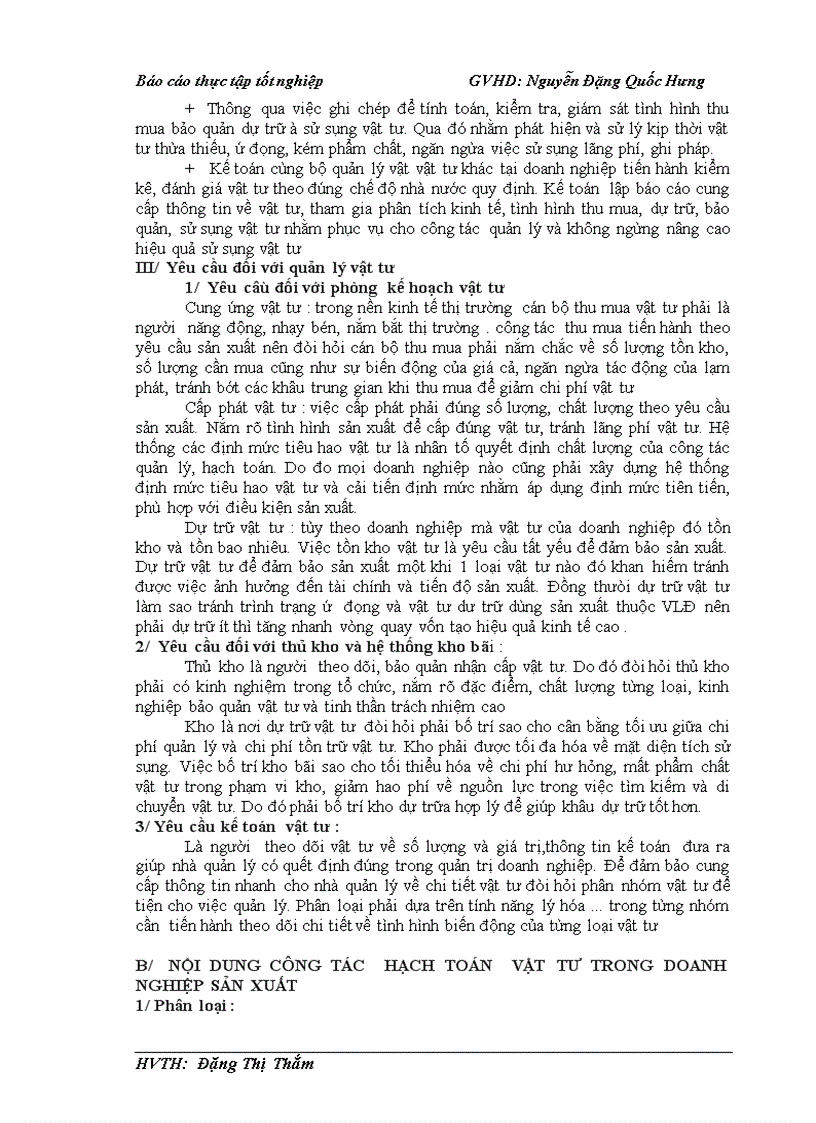Hoàn thiện việc hạch toán và quản lý vật tư tại công ty in đà nẵng