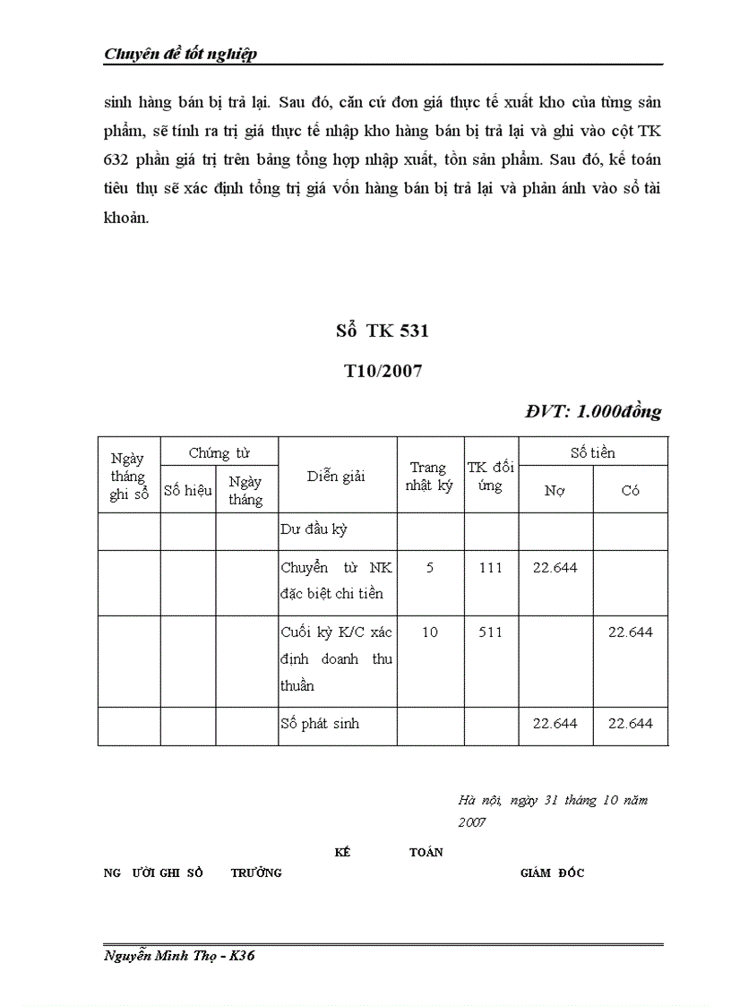 image for page Kế toán tiêu thụ và xác định kết quả tiêu thụ hàng hoá tại Công ty TNHH 1 thành viên SX TM XNK Ngọc Khánh