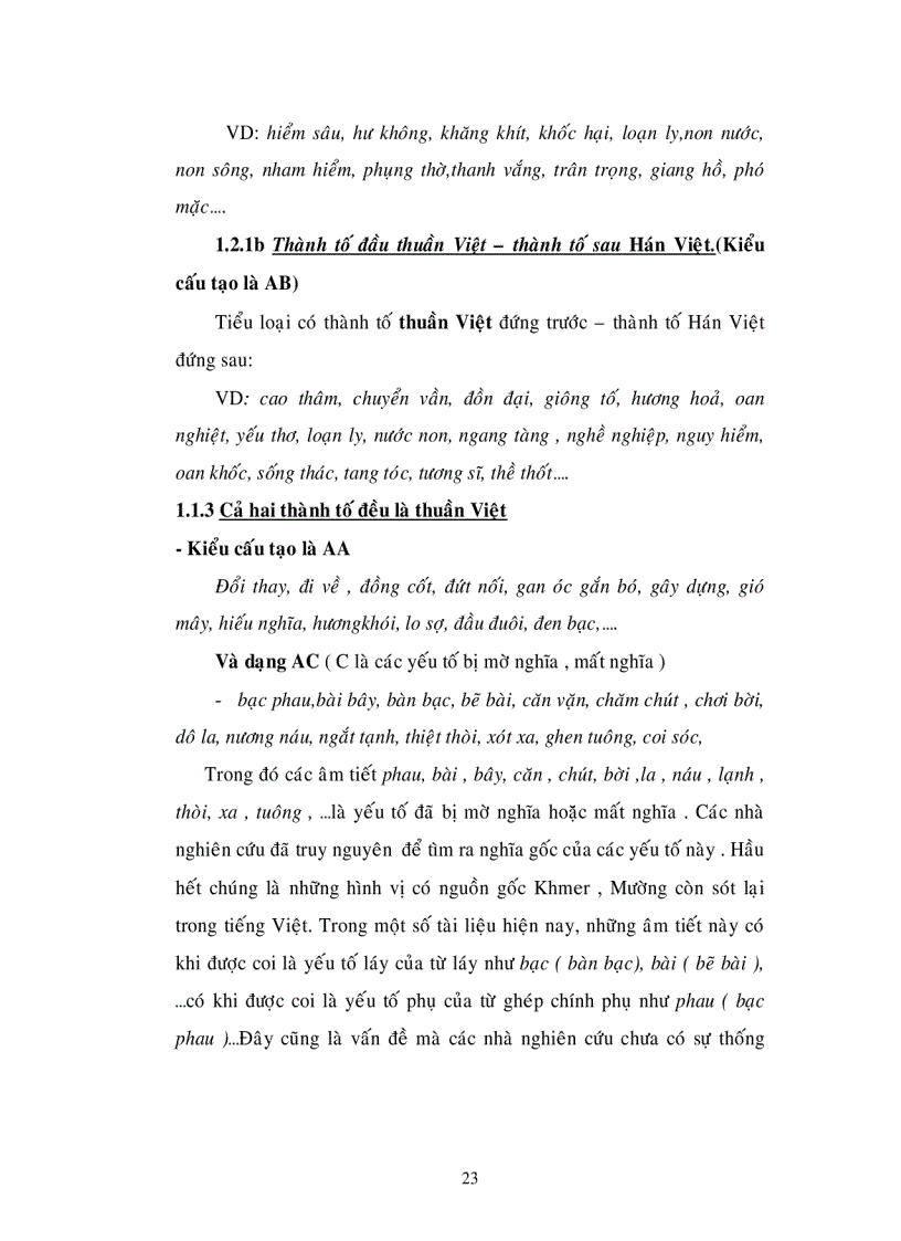 image for page Đặc điểm ngữ nghĩa ngữ pháp của lớp từ ghép đẳng lập trong truyện kiều