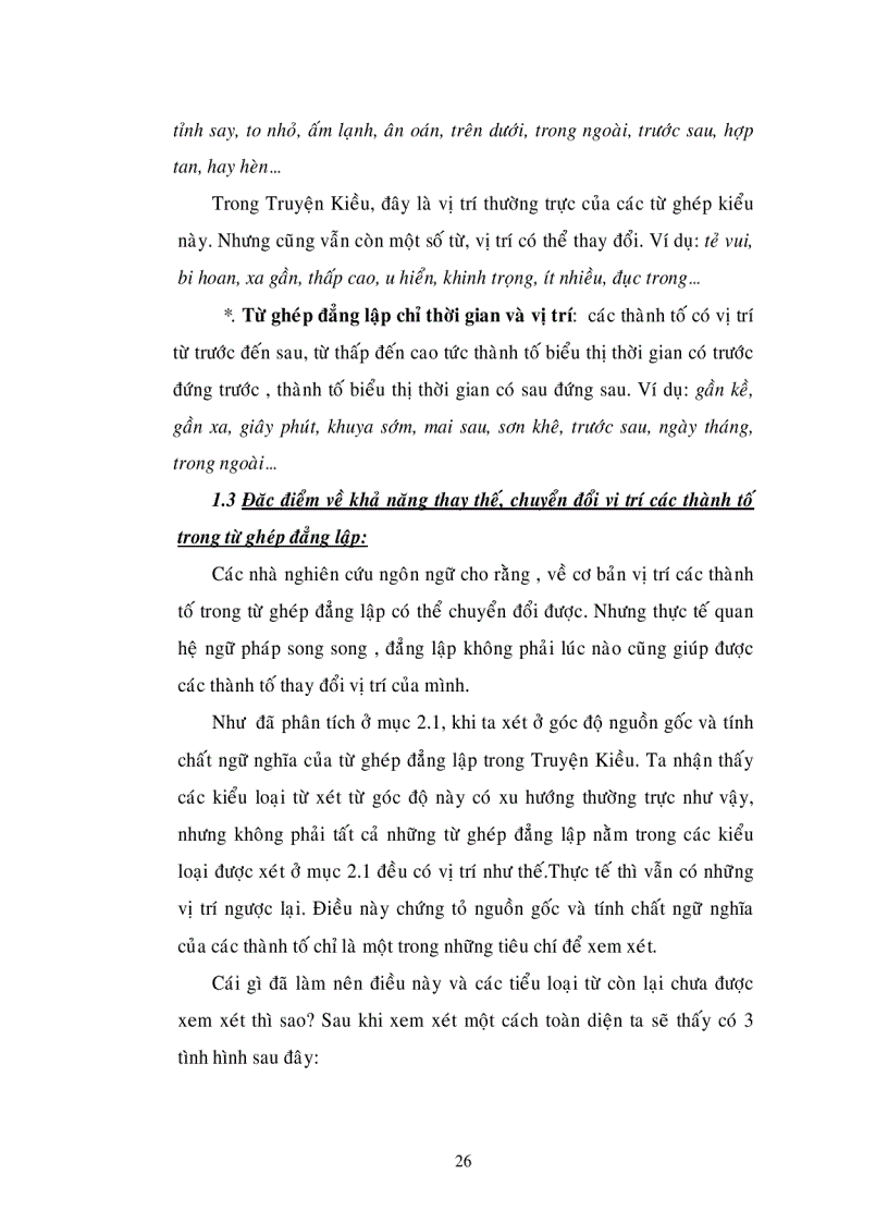 image for page Đặc điểm ngữ nghĩa ngữ pháp của lớp từ ghép đẳng lập trong truyện kiều