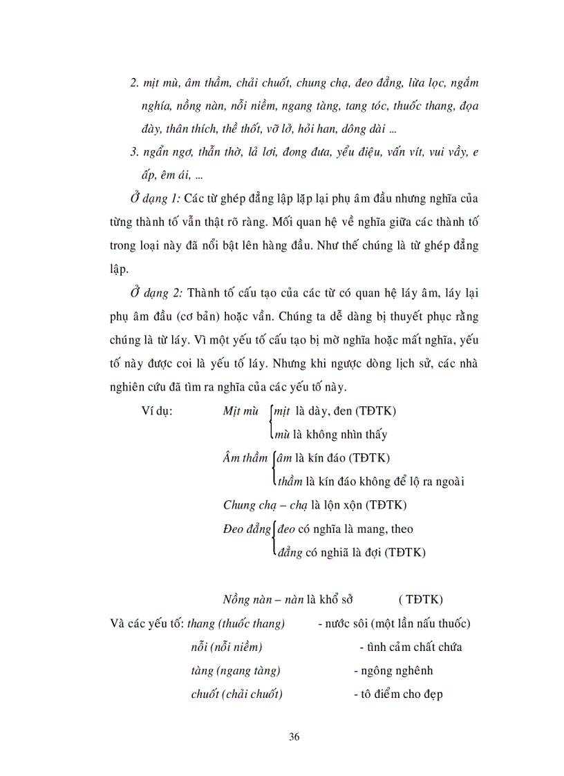 image for page Đặc điểm ngữ nghĩa ngữ pháp của lớp từ ghép đẳng lập trong truyện kiều