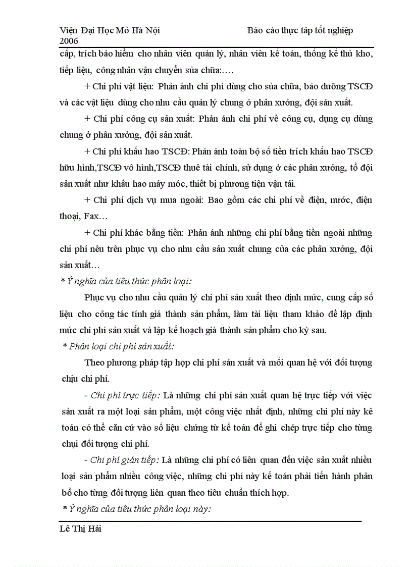 image for page Hoàn thiện công tác kế toán chi phí sản xuất và tính giá thành sản phẩm tại công ty tnhh cơ kim khí sơn hà