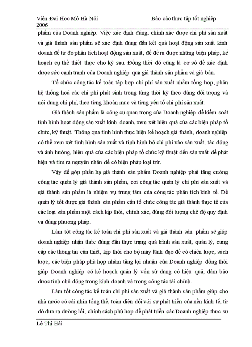 image for page Hoàn thiện công tác kế toán chi phí sản xuất và tính giá thành sản phẩm tại công ty tnhh cơ kim khí sơn hà