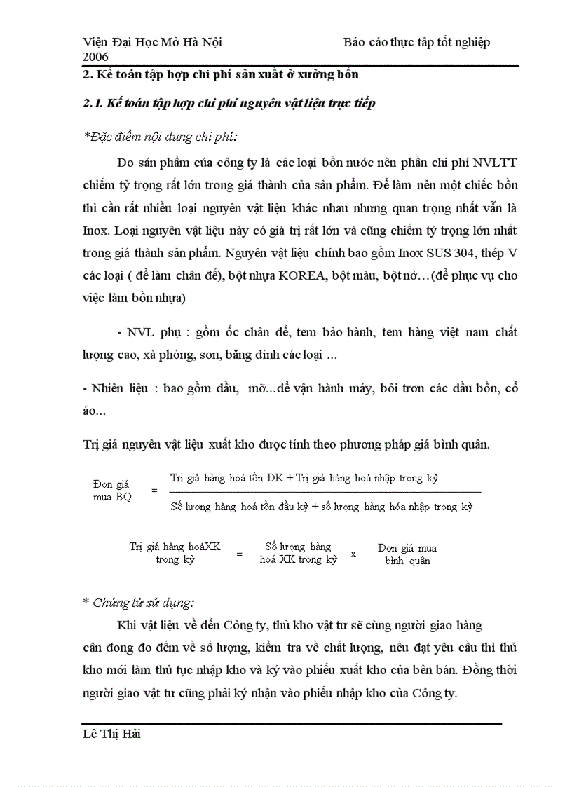 image for page Hoàn thiện công tác kế toán chi phí sản xuất và tính giá thành sản phẩm tại công ty tnhh cơ kim khí sơn hà