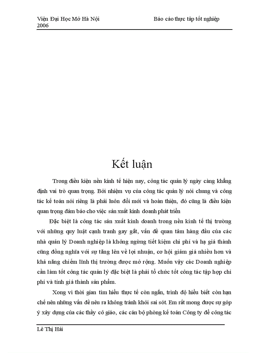 image for page Hoàn thiện công tác kế toán chi phí sản xuất và tính giá thành sản phẩm tại công ty tnhh cơ kim khí sơn hà