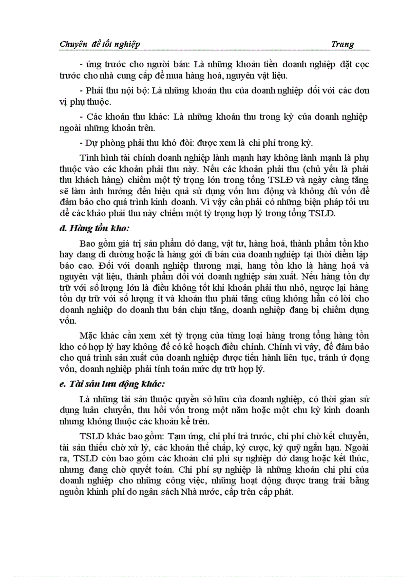 image for page Phân tích tình hình quản lý và sử dụng vốn lưu động tại công ty cổ phần sản xuất bao bì xuất khẩu thuỷ sản