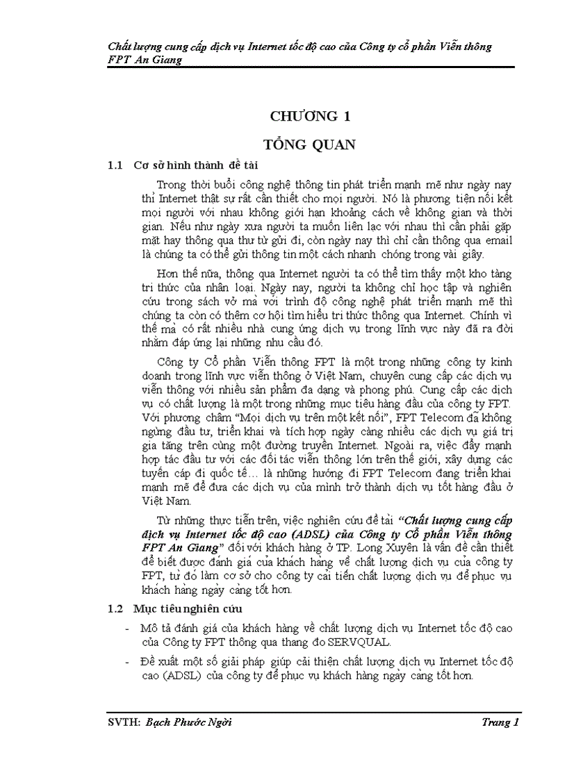 image for page Chất lượng cung cấp dịch vụ internet tốc độ cao adsl của công ty cổ phần viễn thông fpt an giang