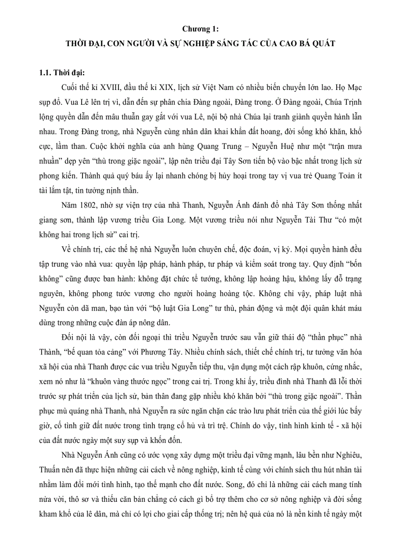 image for page KHẢO SÁT MỘT SỐ ĐẶC ĐIỂM NGHỆ THUẬT THƠ CHỮ HÁN Cao Bá Quát