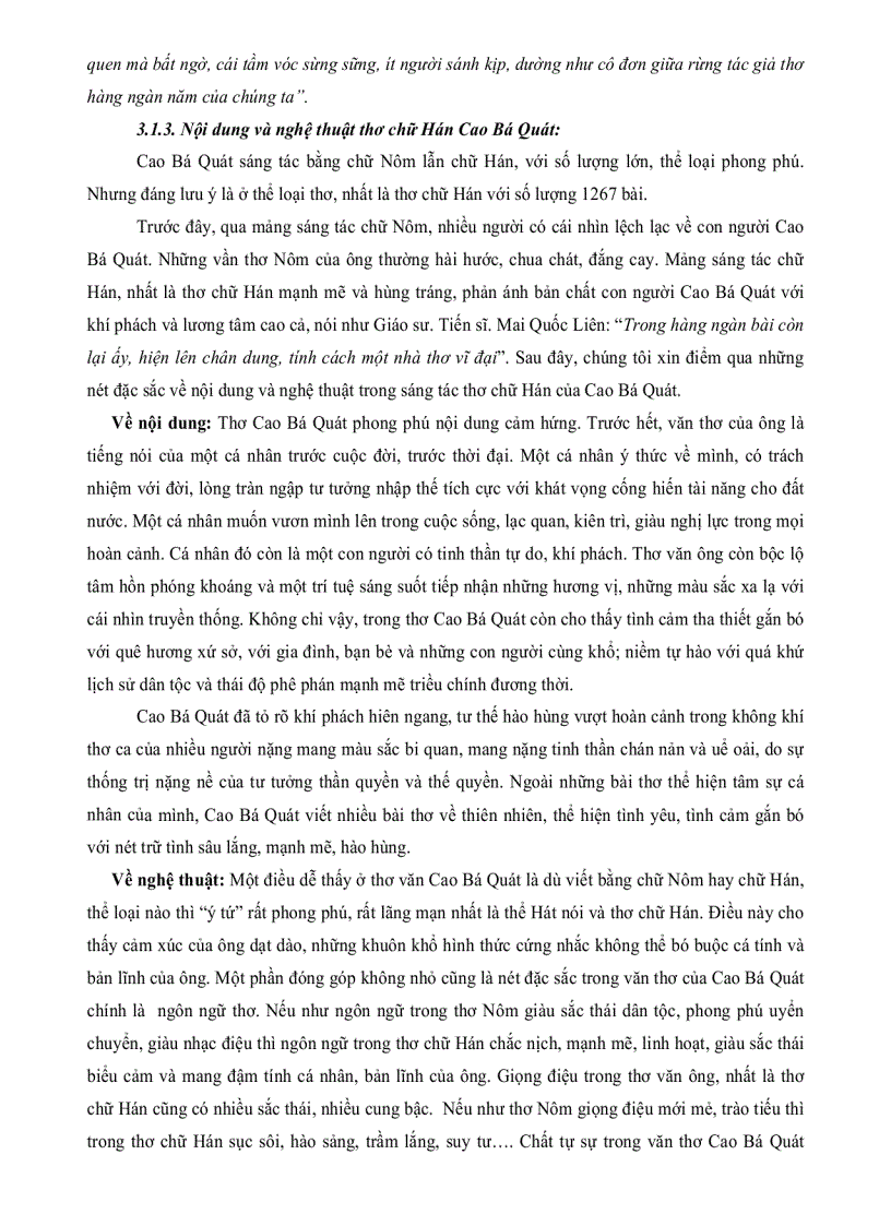 image for page KHẢO SÁT MỘT SỐ ĐẶC ĐIỂM NGHỆ THUẬT THƠ CHỮ HÁN Cao Bá Quát