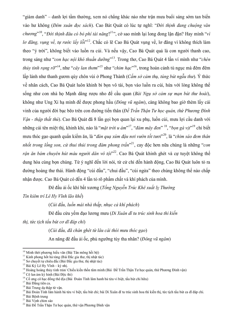 image for page KHẢO SÁT MỘT SỐ ĐẶC ĐIỂM NGHỆ THUẬT THƠ CHỮ HÁN Cao Bá Quát