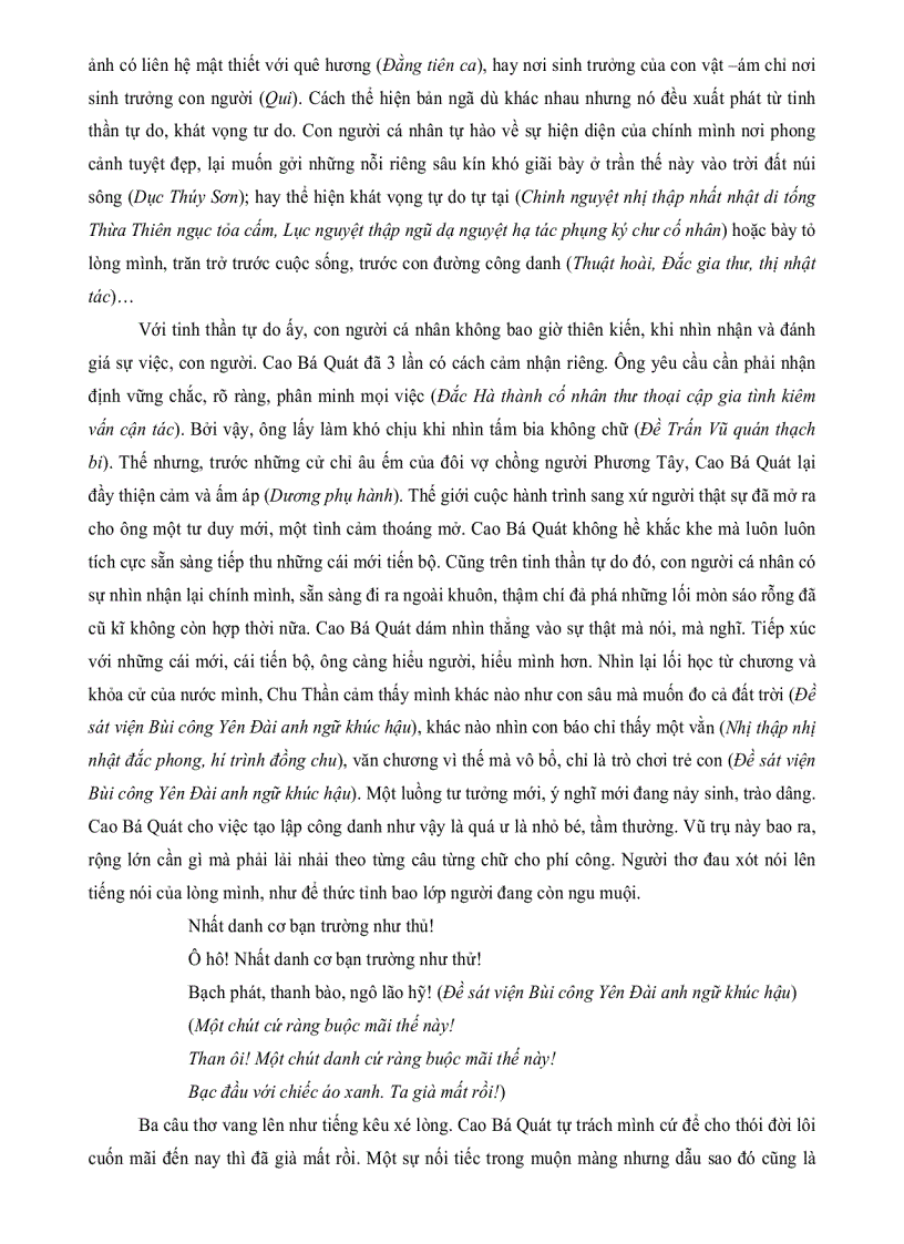 image for page KHẢO SÁT MỘT SỐ ĐẶC ĐIỂM NGHỆ THUẬT THƠ CHỮ HÁN Cao Bá Quát