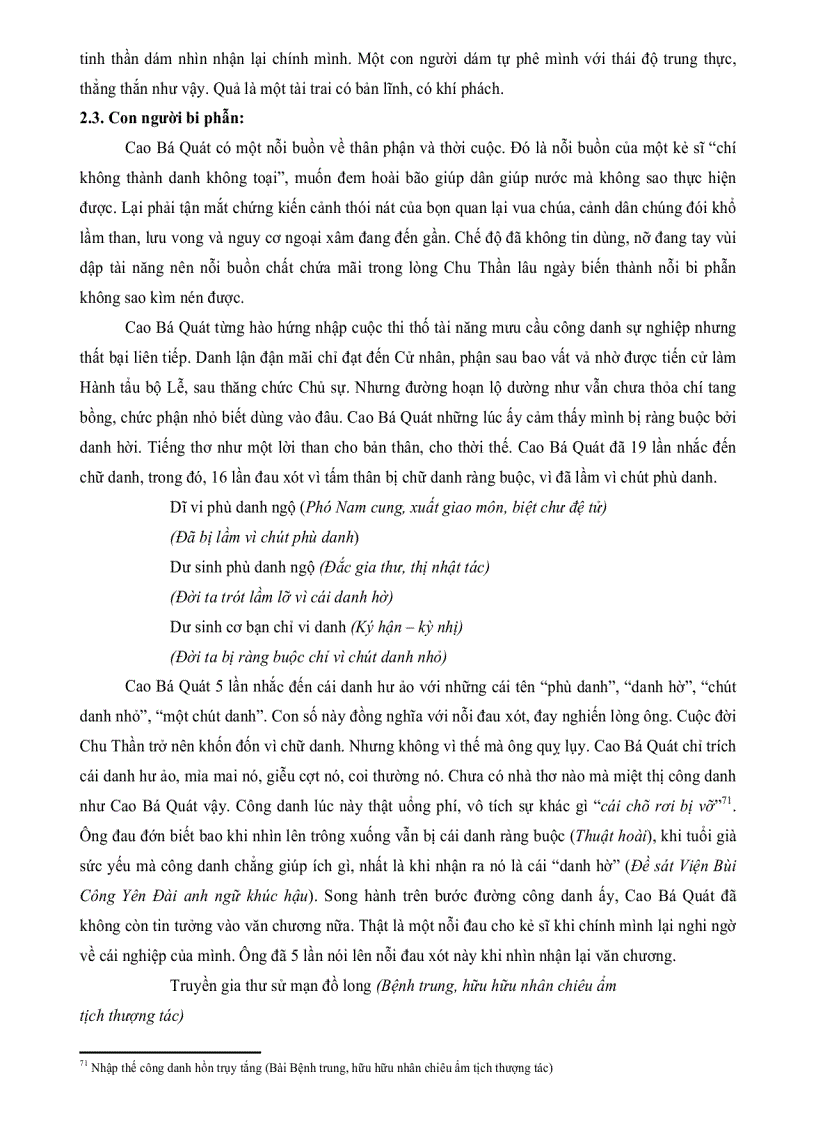image for page KHẢO SÁT MỘT SỐ ĐẶC ĐIỂM NGHỆ THUẬT THƠ CHỮ HÁN Cao Bá Quát