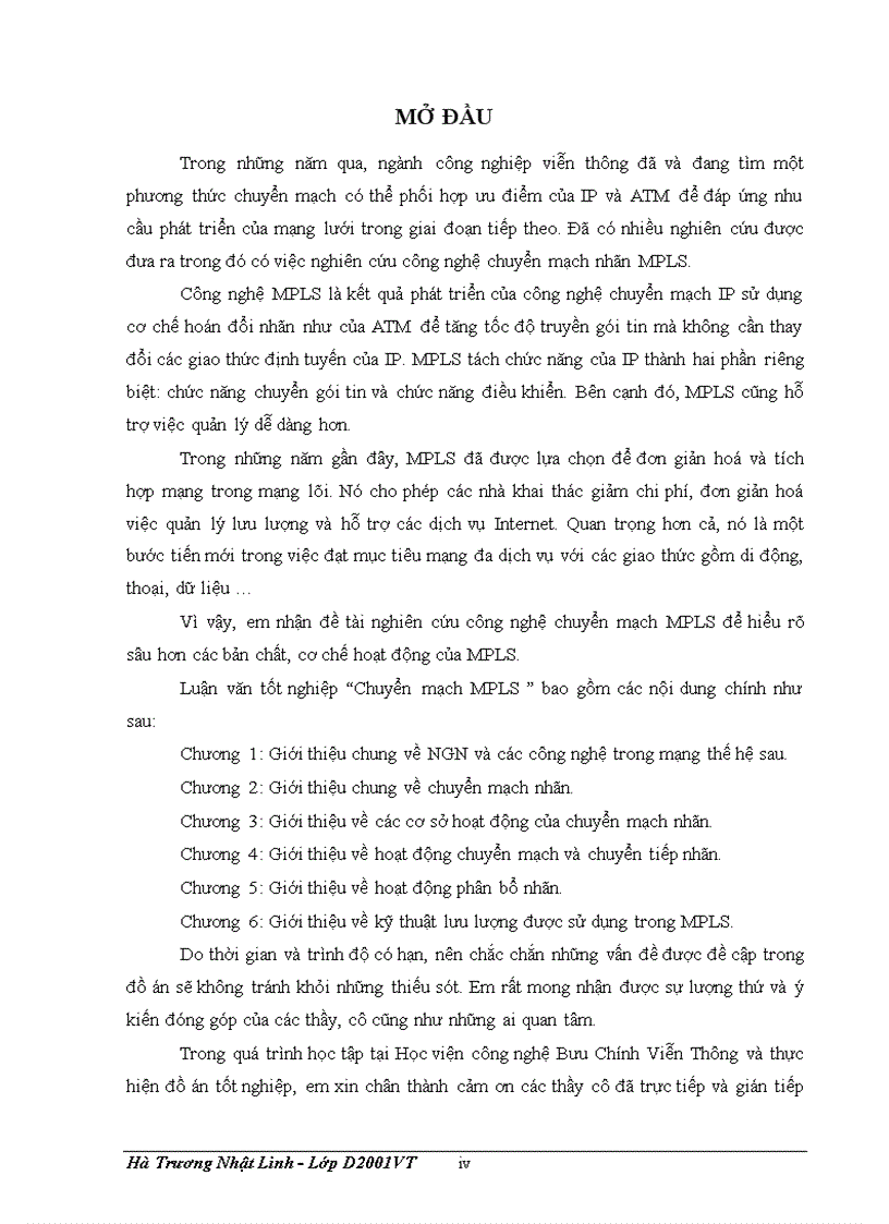 image for page Chuyển mạch MPLS