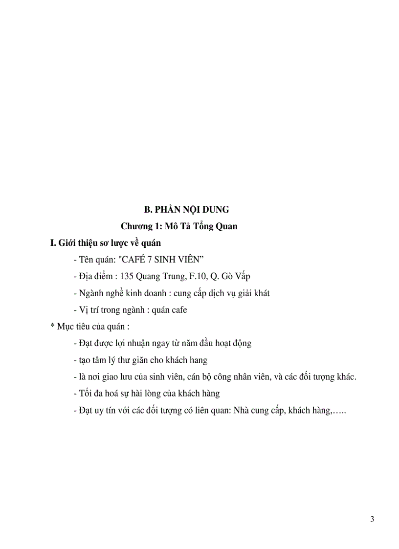 image for page Lập dự án quán cà phê