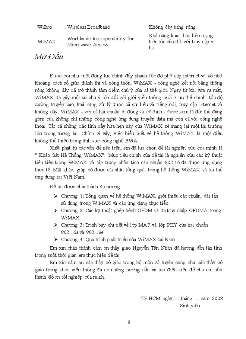 image for page Khảo Sát Hệ Thống WiMAX