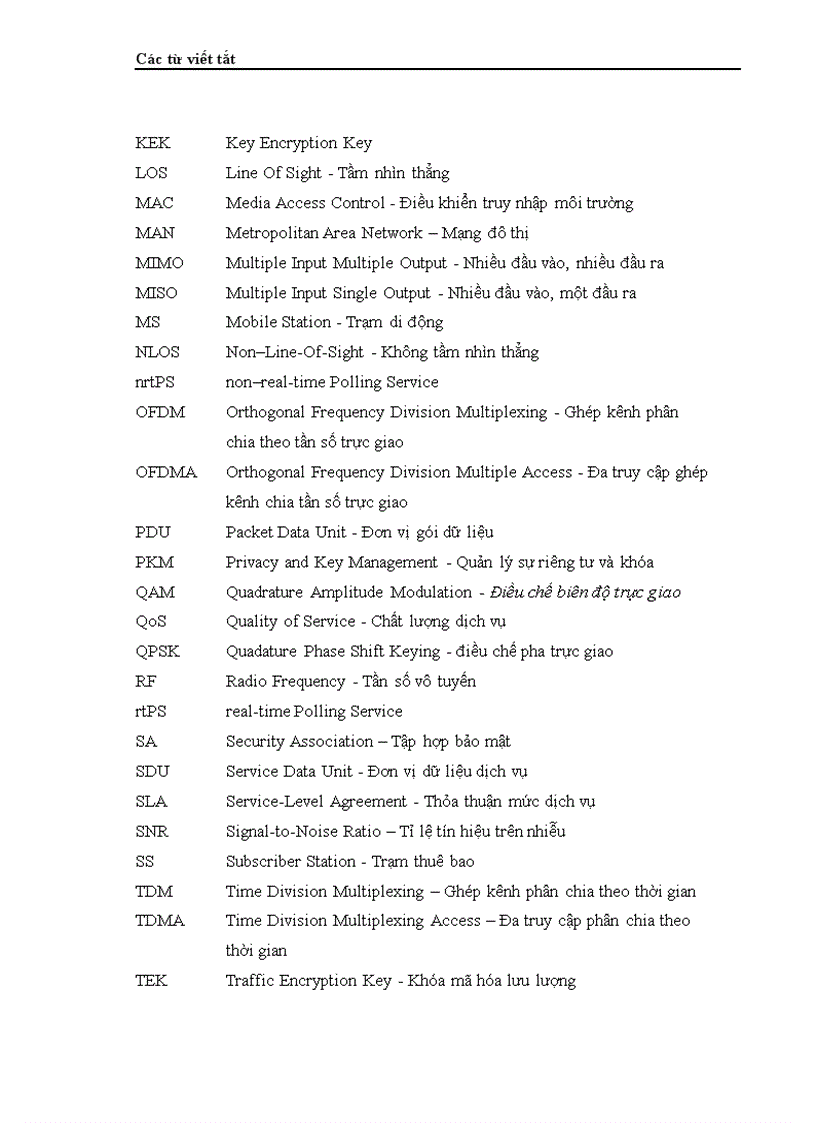image for page Mô hình mô phỏng hoạt động của hệ thống WiMAX