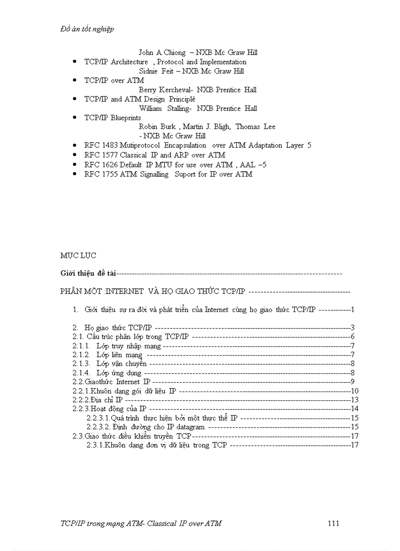 image for page Tcp ip trong mạng atm classical ip over atm