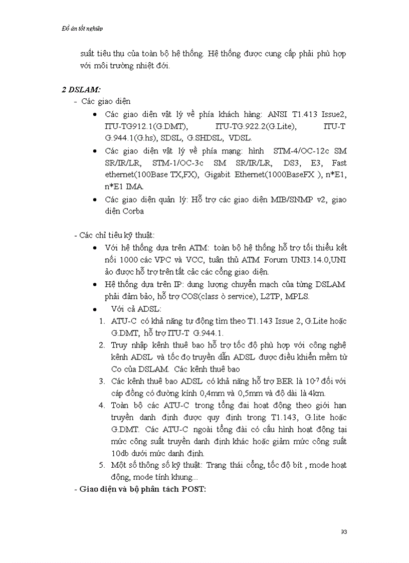 image for page Thiết kế hệ thống cung cấp dịch vụ ADSL cho bưu điện Nghệ An