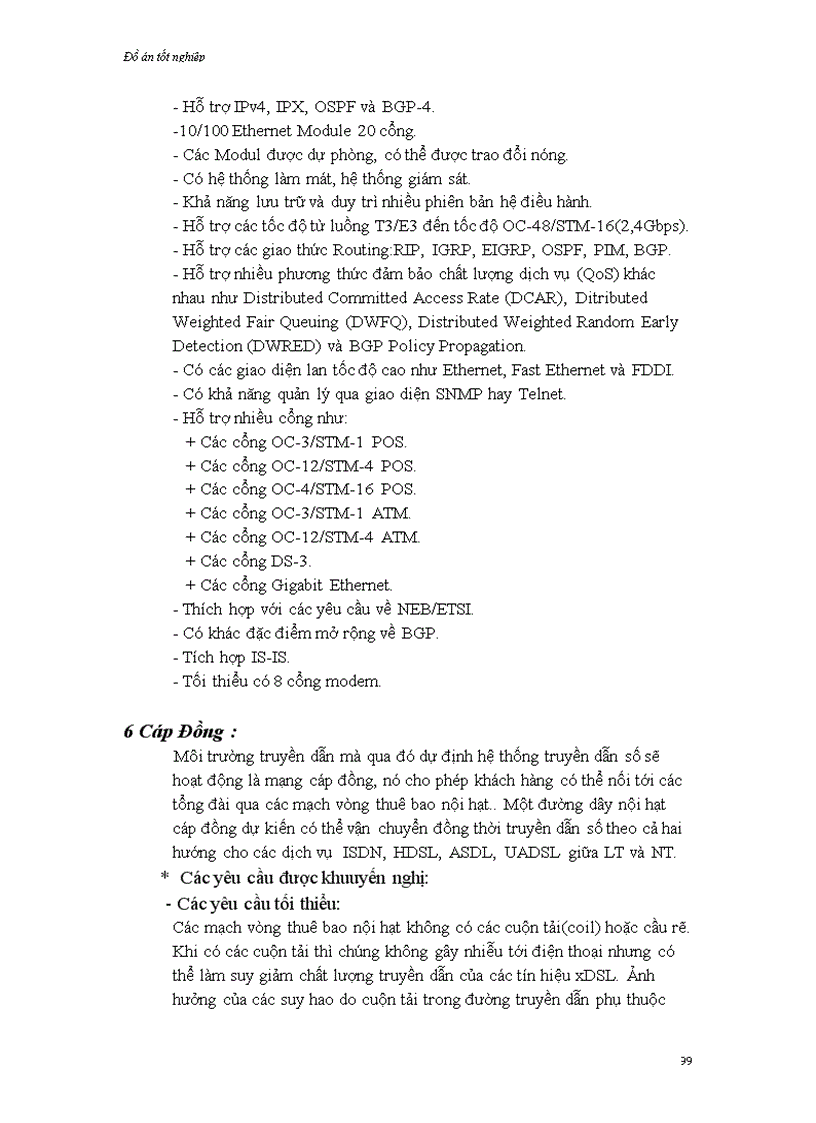 image for page Thiết kế hệ thống cung cấp dịch vụ ADSL cho bưu điện Nghệ An