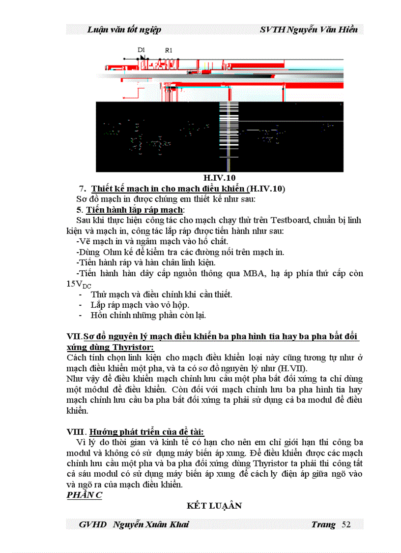 image for page Thiết kế và thi công một mô hình mạch kích thyristor trong thiết bị chỉnh lưu có điều khiển