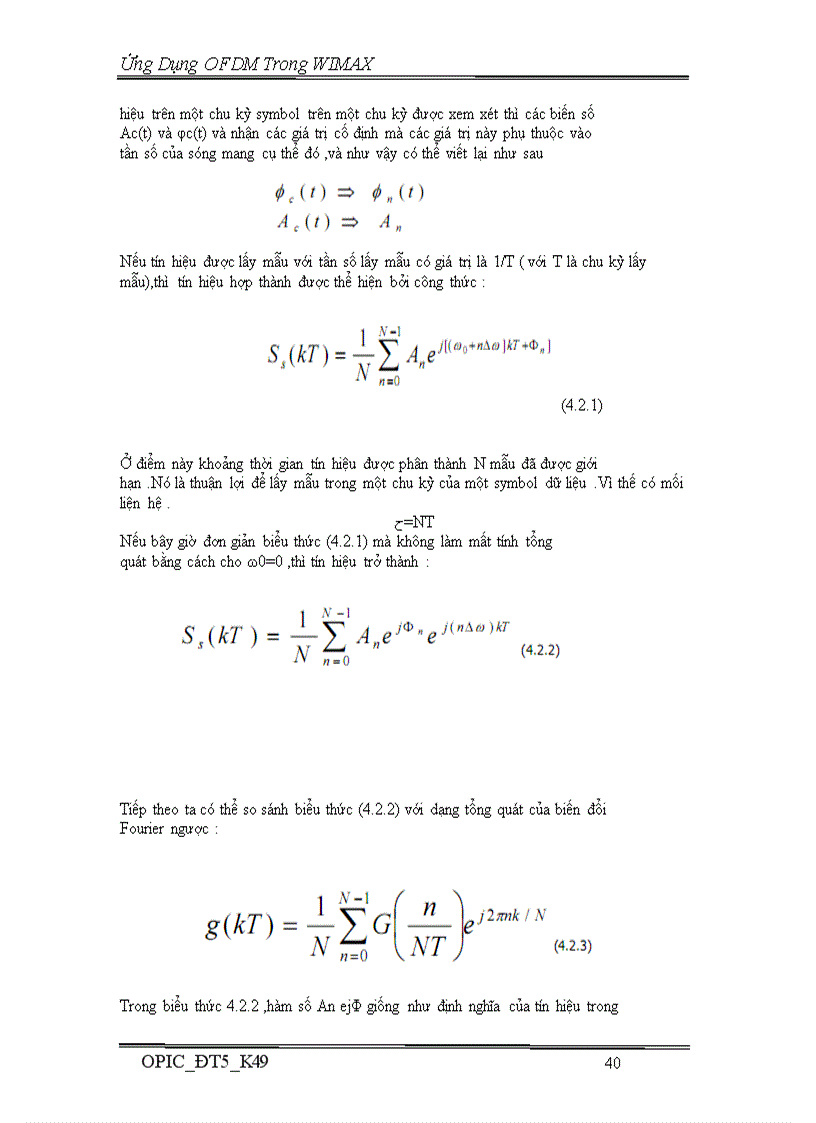 image for page Ứng Dụng OFDM Trong WIMAX