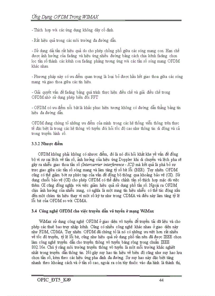 image for page Ứng Dụng OFDM Trong WIMAX
