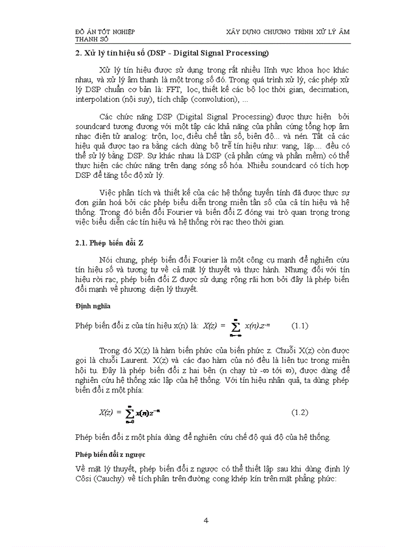 image for page Xây dựng chương trình xử lý âm thanh số