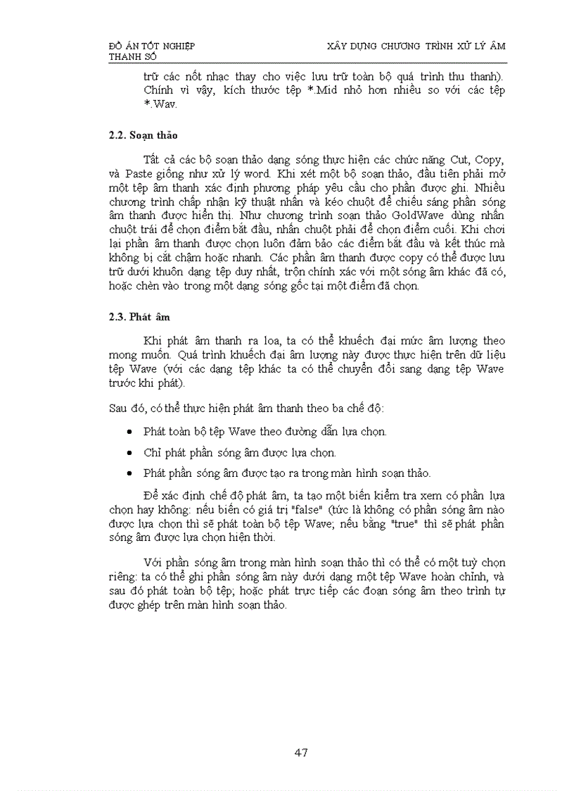 image for page Xây dựng chương trình xử lý âm thanh số
