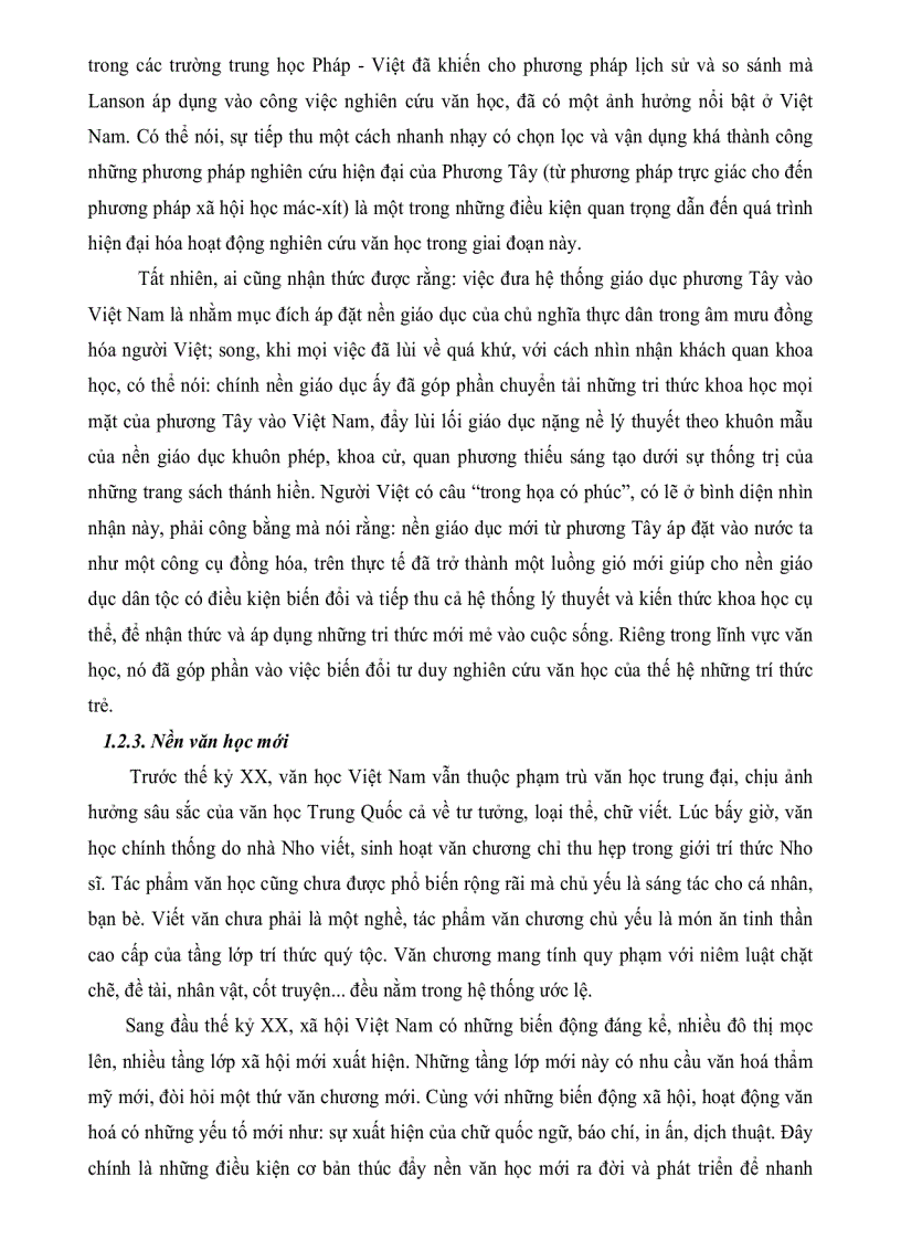 image for page QUÁ TRÌNH HIỆN ĐẠI HÓA HOẠT ĐỘNG NGHIÊN CỨU VĂN HỌC Việt Nam NỬA ĐẦU THẾ KỶ XX