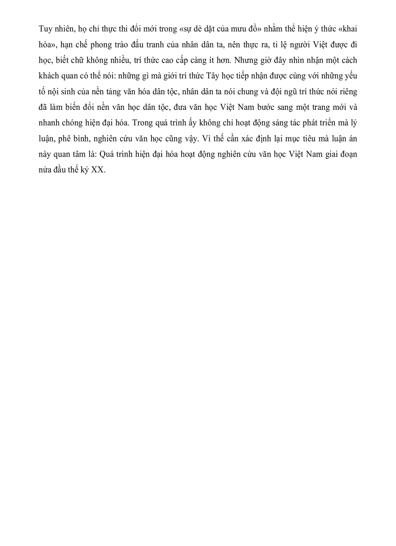 image for page QUÁ TRÌNH HIỆN ĐẠI HÓA HOẠT ĐỘNG NGHIÊN CỨU VĂN HỌC Việt Nam NỬA ĐẦU THẾ KỶ XX