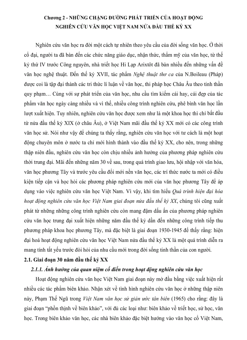 image for page QUÁ TRÌNH HIỆN ĐẠI HÓA HOẠT ĐỘNG NGHIÊN CỨU VĂN HỌC Việt Nam NỬA ĐẦU THẾ KỶ XX