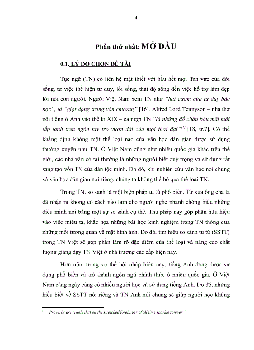 image for page SO SÁNH TU TỪ TRONG TỤC NGỮ Việt VÀ TỤC NGỮ Anh