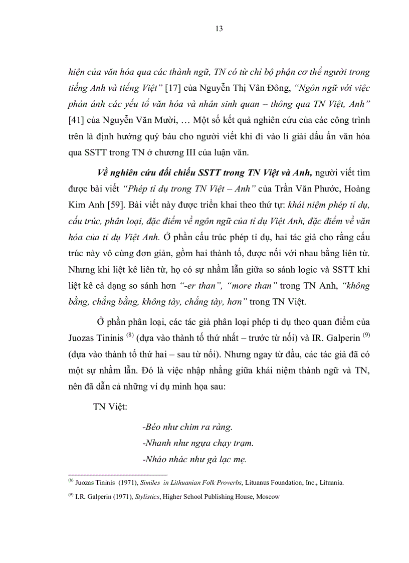 image for page SO SÁNH TU TỪ TRONG TỤC NGỮ Việt VÀ TỤC NGỮ Anh