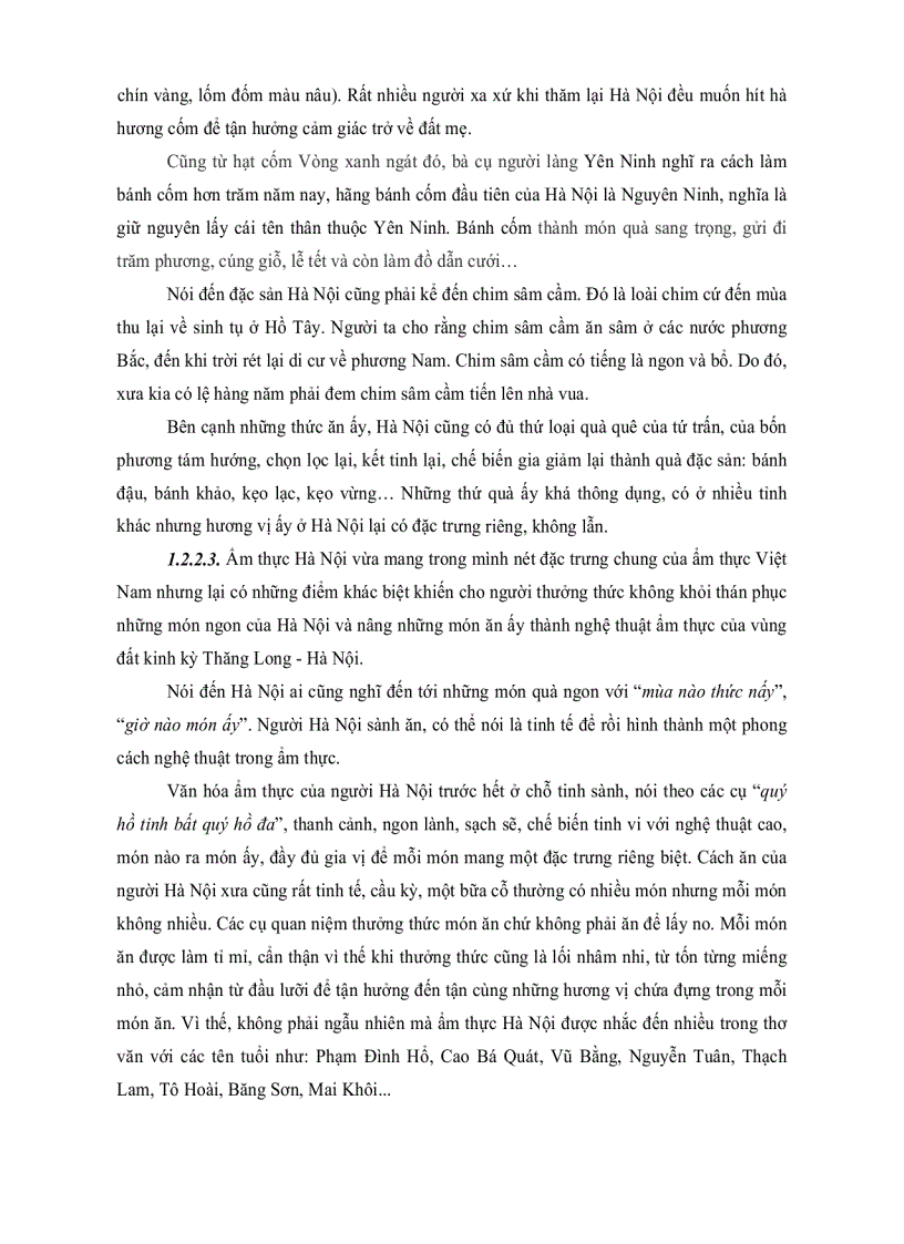 image for page VẤN ĐỀ ẨM THỰC DƯỚI GÓC NHÌN VĂN HÓA TRONG SÁNG TÁC CỦA Thạch Lam Nguyễn Tuân Vũ Bằng