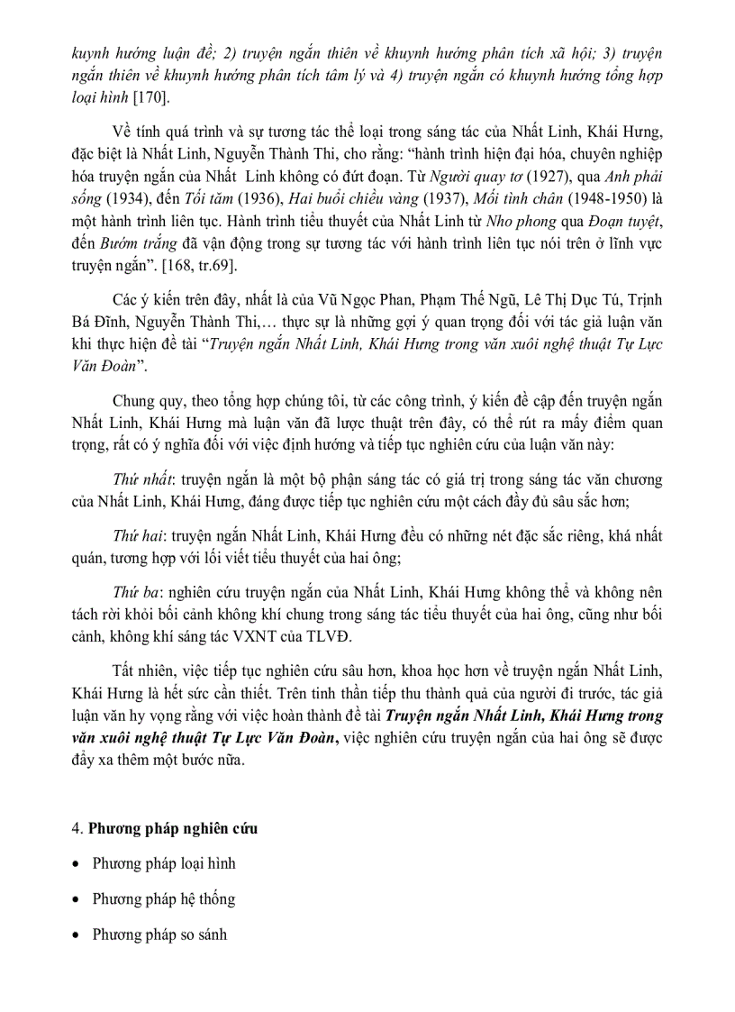 image for page TRUYỆN NGẮN Nhất Linh Khái Hưng TRONG VĂN XUÔI NGHỆ THUẬT TỰ LỰC VĂN ĐOÀN