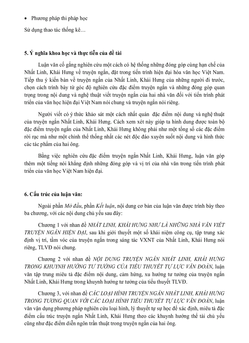 image for page TRUYỆN NGẮN Nhất Linh Khái Hưng TRONG VĂN XUÔI NGHỆ THUẬT TỰ LỰC VĂN ĐOÀN