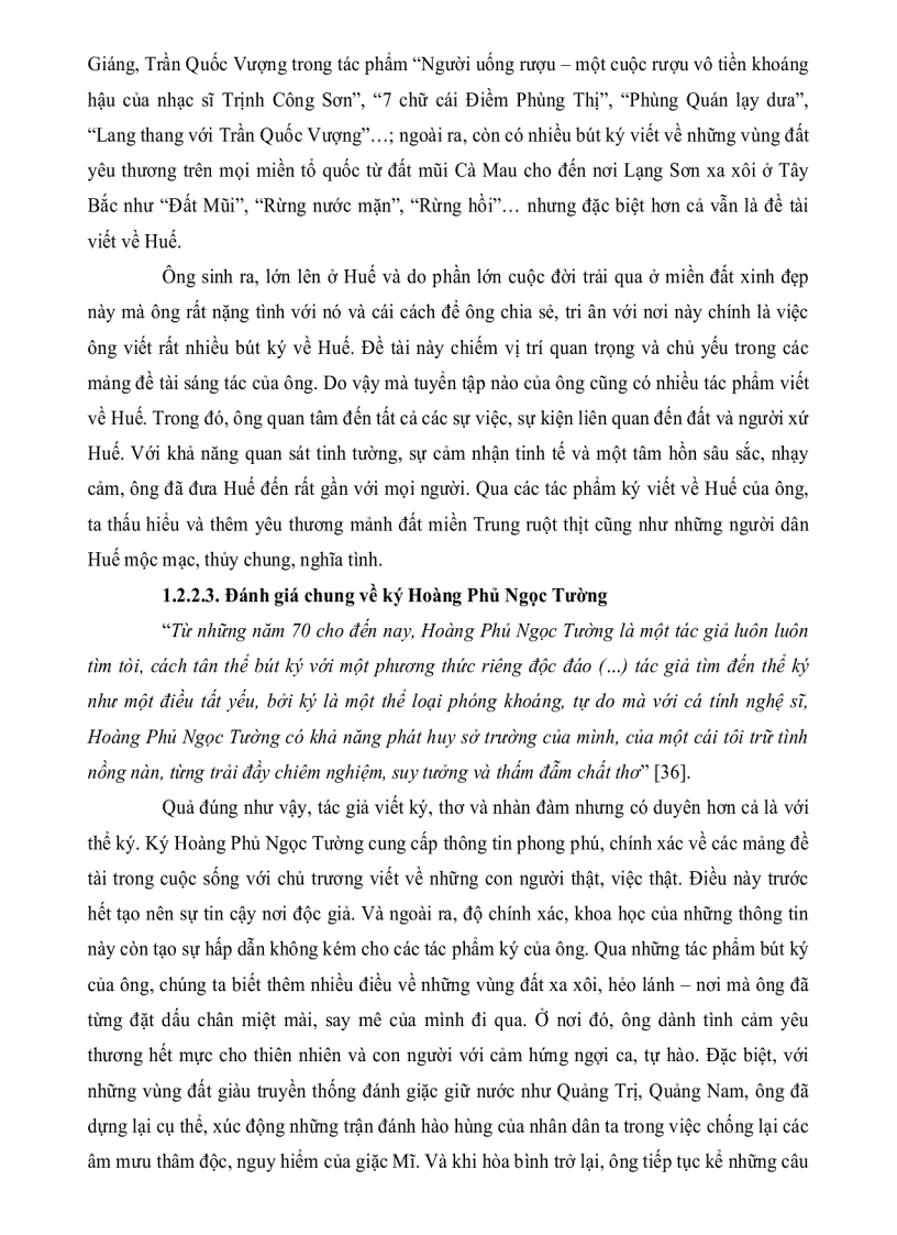 image for page ĐẤT VÀ NGƯỜI XỨ HUẾ TRONG KÝ CỦA Hoàng Phủ Ngọc Tường