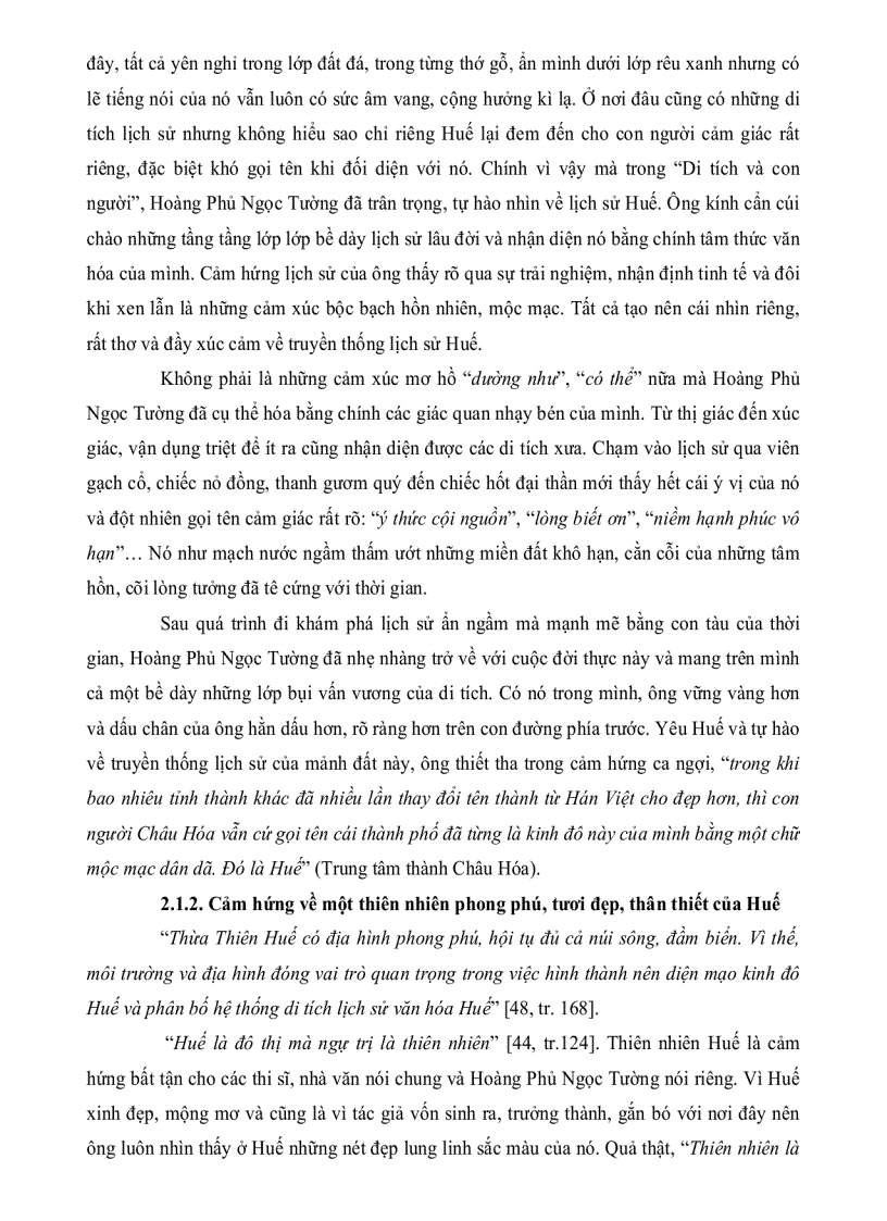 image for page ĐẤT VÀ NGƯỜI XỨ HUẾ TRONG KÝ CỦA Hoàng Phủ Ngọc Tường