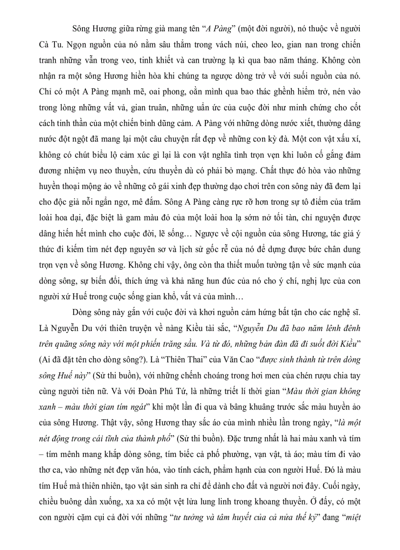 image for page ĐẤT VÀ NGƯỜI XỨ HUẾ TRONG KÝ CỦA Hoàng Phủ Ngọc Tường